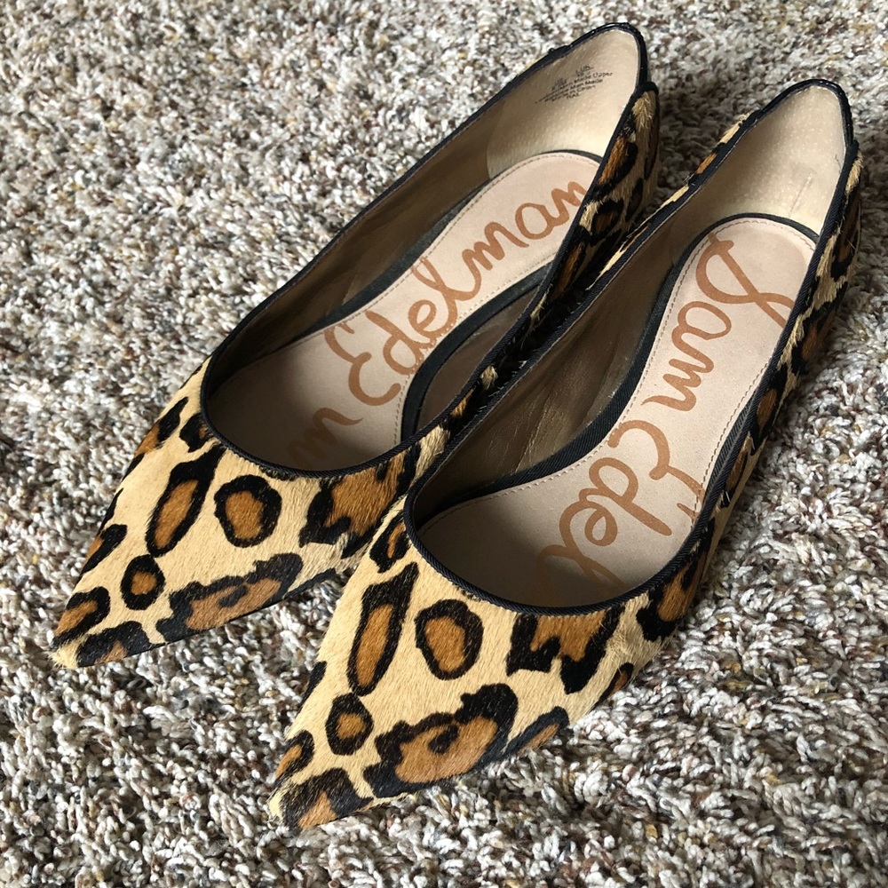 Sam Edelman Rae Leopard Print Ballet Flats